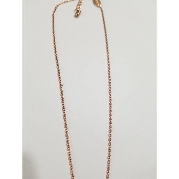 Express Rose gold color 14" necklace with a one inch extension. n247* - Picture 3 of 8